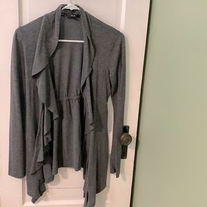 Adorable Gray Cardigan from BCX. Size XS, Great addition to any outfit!